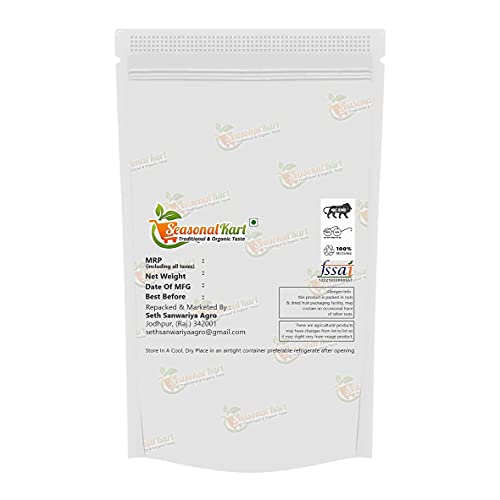 Seasonal Kart Organic Barley Daliya / Jau Dalia|Jau ka Daliya 800 Grams | Healthy Snacks| Healthy Grains | Healthy and Tasty Breakfast| Cereal for Breakfast | Diet Food for Weight Loss| Fiber Rich l 100% Natural & Vegan|