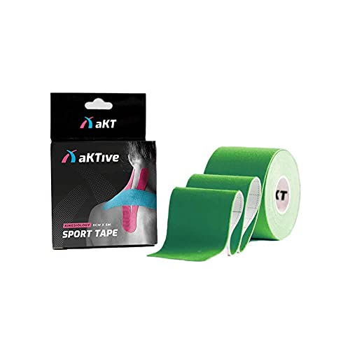 Bandagem AKTive Sport Tape Kinesiology - 5cm X 5m – Verde