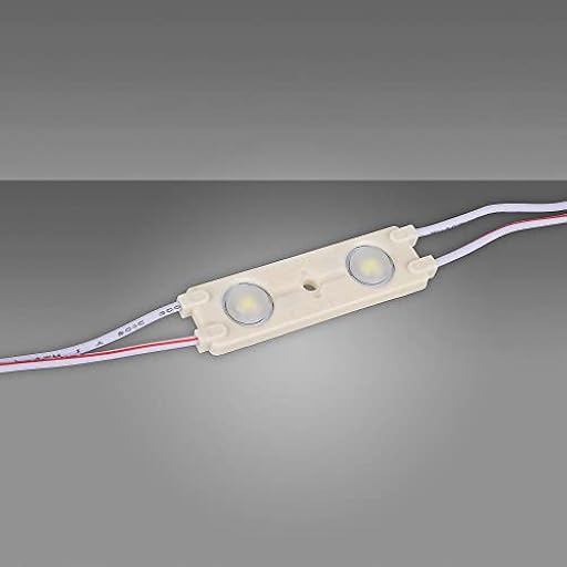 20x 2er módulos de potencia HL02 0.72W 6500K 12V IP65 LED | Ya disponible en tu tienda friki favorita! En mundofriki.es!