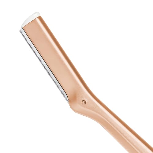Image of Tweezerman Facial Razor Rose Gold