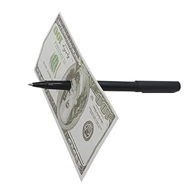 Wenmin Bolígrafo penetrante | Trucos de magia profesionales para adultos, accesorios sencillos para lápices con bolígrafo de dinero penetrante para niños, adultos y magos profesionales | Ya disponible en tu tienda friki favorita! En mundofriki.es!