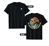 Mexico Flag Mexican Pride Flag of Mexico Coat of Arms Nation T-Shirt