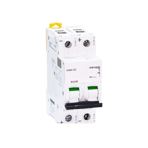 Disjoncteur iC65-DC 2P C 3A coupe le courant continu avec précision