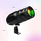 LED Punktstrahler, 20W 4 en 1 Pin Spot Light mit Fernbedienung, 4 Modi Spiegelkugelprojektor, Discolicht Partylicht für Bar Disco Tanzhallen Party Hochzeit