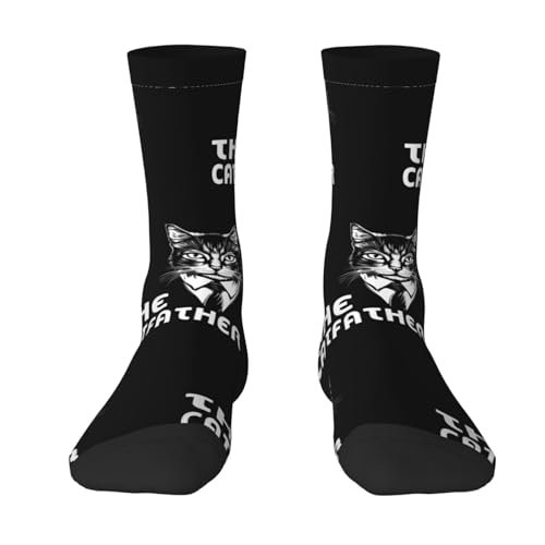 The Catfather Comfortable Stylish Socks Breathable Durable Perfect Fashionable Socks