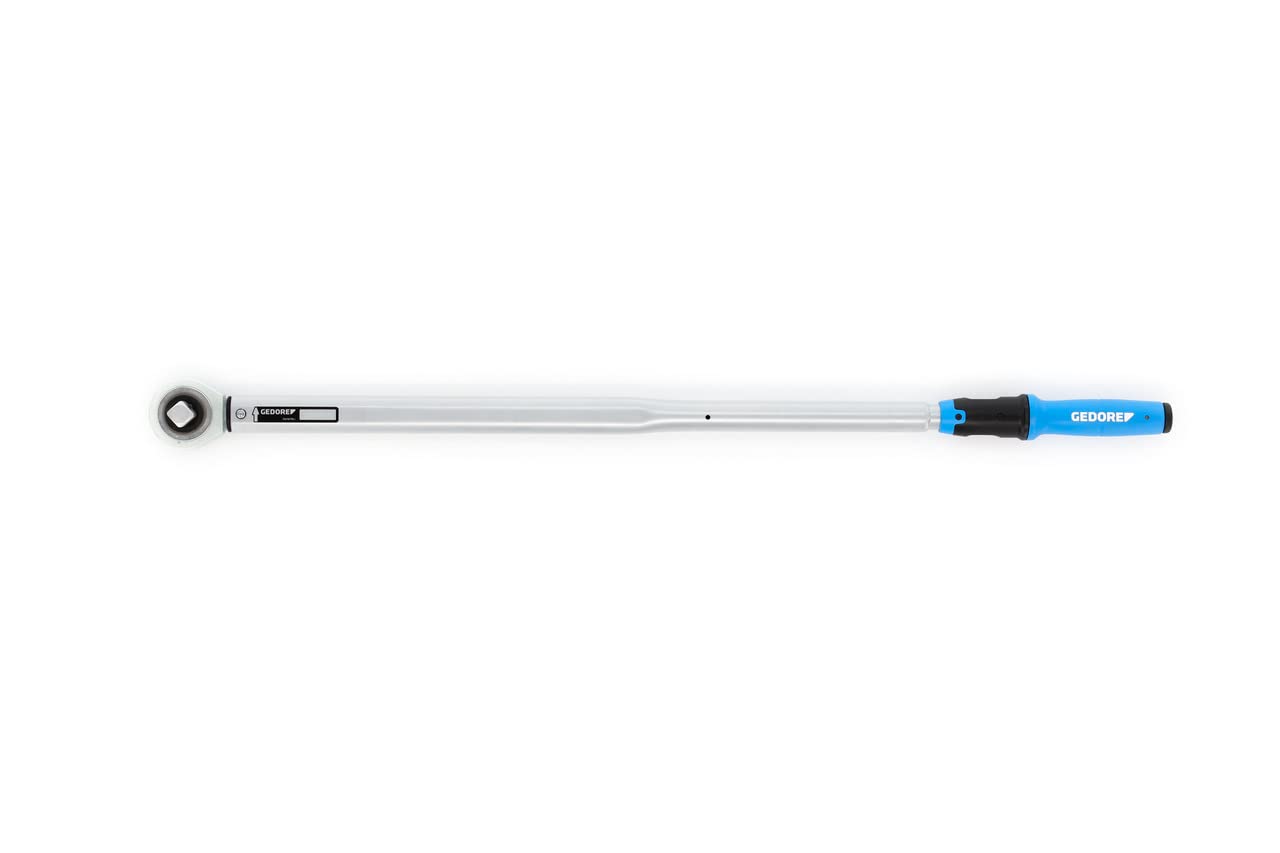 GEDORE Chiave Dinamometrica Reversibile con Attacco Quadro, 3/4 pollici, 110-550 Newton metri, Chiave Dinamometrica Ruote Auto, Scala Gaduata, Lunga 966 mm, TF-K550