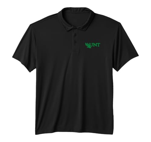 UNT University of North Texas Mean Green UNT62 Performance Polo Shirt