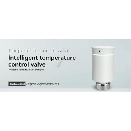 Valve de contrôle de température blanche avec rappel basse consommation