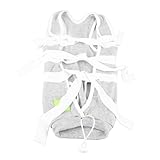 Katzen-Erholungsanzug, Kratzfest, Atmungsaktiv, Ganzkörperanzug für Katzen, Stilvoller Kätzchen-Erholungsanzug für die Gesundheitsfürsorge, Baumwollmaterial