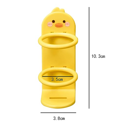 Support brosse à dents électrique mural adhésif avec drainage