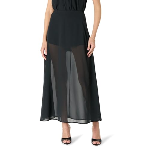 The Drop Women's Dierdre Sheer Maxi Skirt