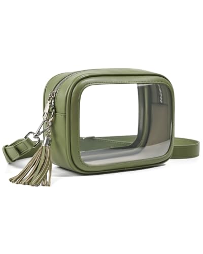 Image of Unilily Clear Bag for Stadium Events, Clear Purse Stadium Approved Crossbody Bag for Concerts Sports Festivals Events Women