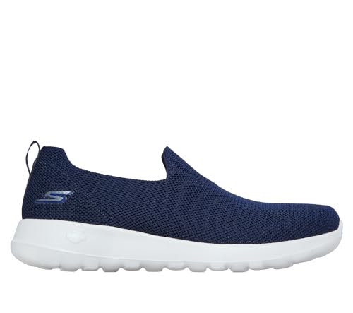 Skechers Men's Go Max-Athletic Air Mesh Slip-On Walking Shoe Sneaker, Navy/White/White, 11 X-Wide by Skechers - Image 4