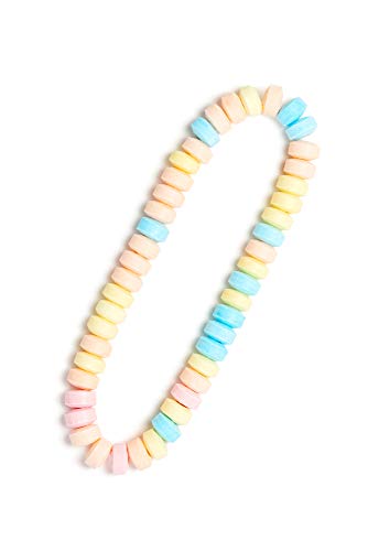36 Individually Wrapped Candy Necklaces, Candy Necklace Choker, Retro Candy Bulk, Hard Candy Individually Wrapped, Nostalgic Candy Jewelry, Pastel Necklace Candy Tub, 36 Count By 4Yoreelves #TOP4