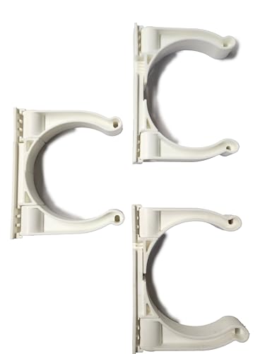 Roll Control Systems Adjustable Scuba Tank Bracket, UV Resistant Polypropylene, Fold-Down, Accommodates 50-100 cu. ft. Tanks, White