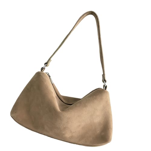 Sac à bandoulière vintage en daim léger contre le mal d'épaule