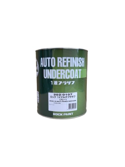 Amazon.co.jp: ロックペイント ロック1Kマルチプラサフ（グレー）202
