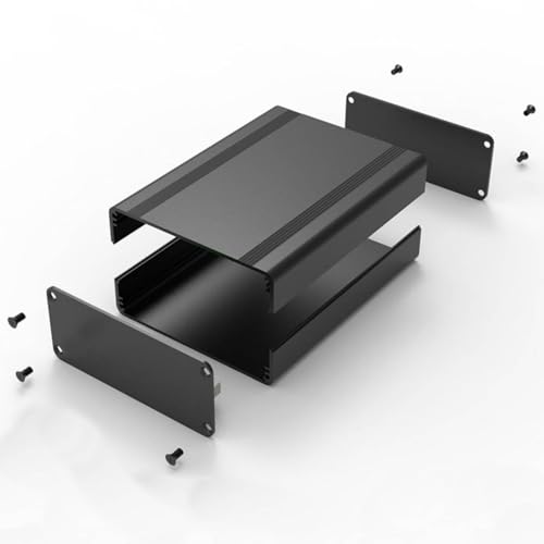 Contenitore In Alluminio 100x76x35 Mm – Scatola Metallica Vuota Con Coperchi Per Progetti Elettronici E PCB
