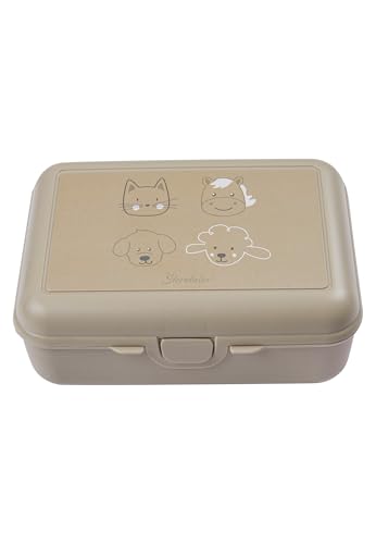 Sterntaler Kinderbrotdose Bauernhof - Kindergarten Brotdose mit Snackbox...