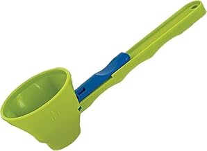 Aravt's Funnel Spoon, Measuring Spoons Funnel, Protein Powder Funnel, Slide Scoop Measuring Funnel, Kitchen Measuring Tool, Milk Powder Multifunctional Baking with Scale, Measuring Slide Funnel