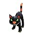 Santas Forest 90503 Inflatable Halloween Cat, Black
