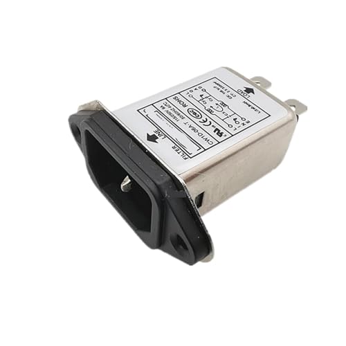 Filtro de potencia monofásico 220V CW1D-10A-T para control de ruido eléctrico
