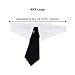 Midlee Formal Black Dog Tie 26-31
