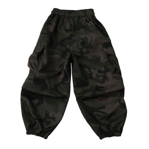 Boys Cargo Pants Kids Camo Jogger Sweatpants with Pockets Straight Pants High Waist Casual Streetwear Y2k Trousers3