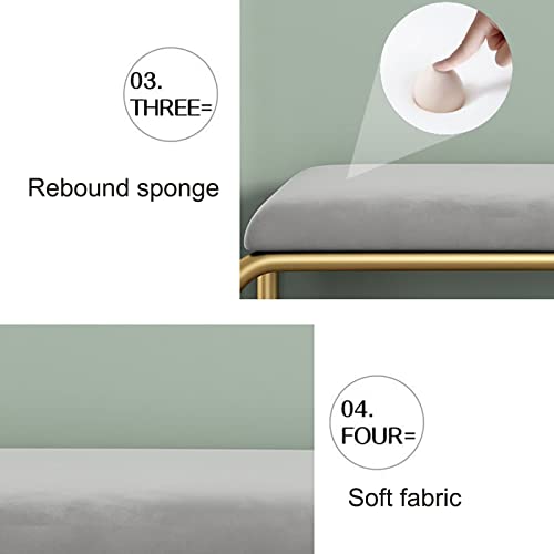 Tabouret à chaussures confortable pour optimiser les petits espaces de l'entrée - 5