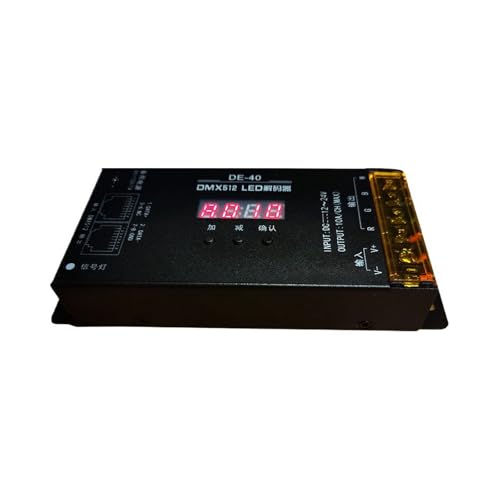 DE-40 LED Decoder RGBW et boîtier de décodage de bande lumineuse colorée DE-100A 30XS