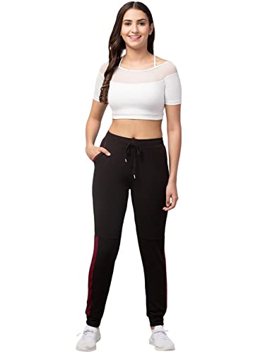 Image of BLUECON Women's Slim Fit Active wear Dry Fit Track Pant