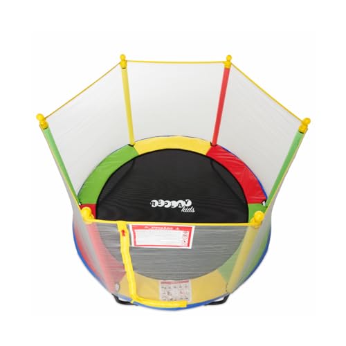 Replay Kids Cama Elástica Pula Pula Trampolim 1,52m, Rede e Lona de Salto com Proteção UV, 36 Molas
