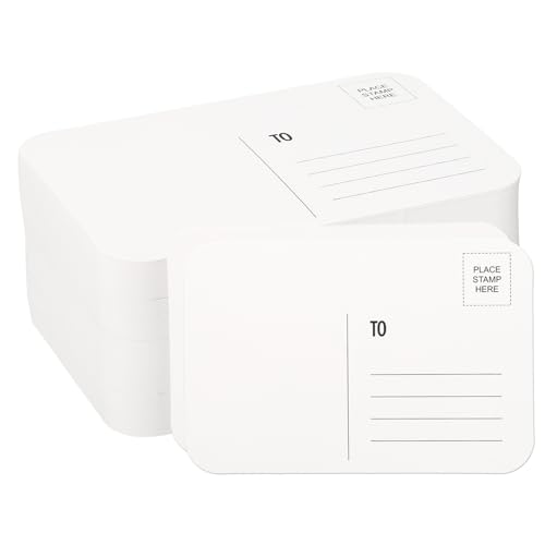 Cartes postales aquarelle en coton PATIKIL 100% pur 300g angles arrondis x150