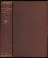 Plays of the Restoration and Eighteenth Century B001P743Z0 Book Cover