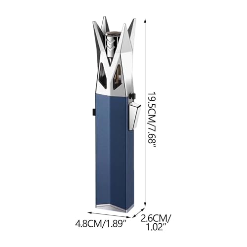 Encendedor Jet Torch Lightsaber recargable butano negro miniatura 6