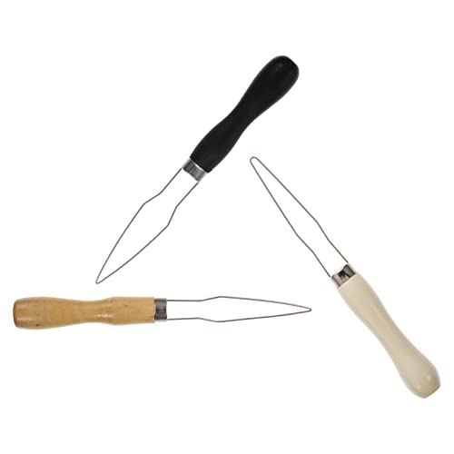 FOMIYES 3pcs Button Threader Button Hook Helper Button Hook Assistive Device Buckle Bodysuit Button Hook Tool Button Hook for Jeans Dressing Stick Button Tools Buttoning Aid Hook Plastic