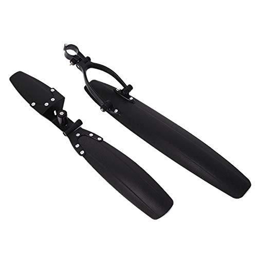 Bloepum 2 PCS Road Bike Set Mudguard for Bicycle Bike Wings Mud Guard Front/Rear Fenders 20-26 Inches
