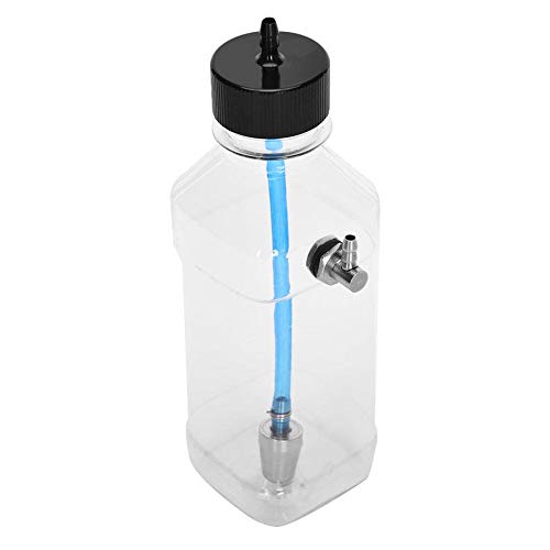 SUNWOW RC Engine Gas Fuel Tank, Remote Control Model Accessory Parts Transparent Plastic Fuel Tank for RC Airplane(260ml(15-20CCFor Aircraft))