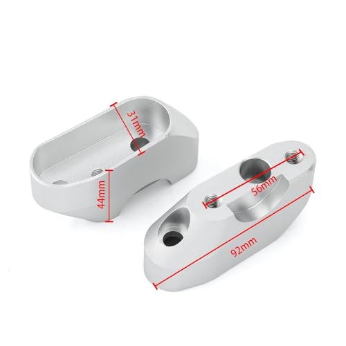 Kit de elevador manillar R1200RS 2015-2020 y R1250RS abrazaderas montaje 2