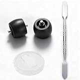 OKQX 2 Pack Front Caster Wheel Compatible with Shark Robot Replacement for AV/RV/UR/QR Series, Replacement Parts with Disassembly Tool