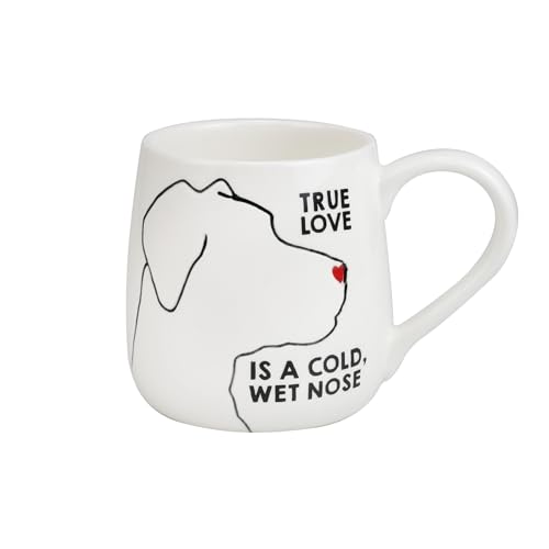 Mug de piedra para café Enesco 16 oz blanco miniatura 1