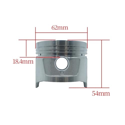Kit de piston d'assemblage 62mm de haute précision pour moteur CG150 - 4