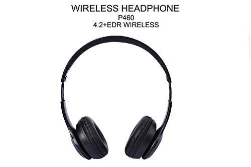 Image of Adjustable Bluetooth Headphone with All Controlling Functions - Black