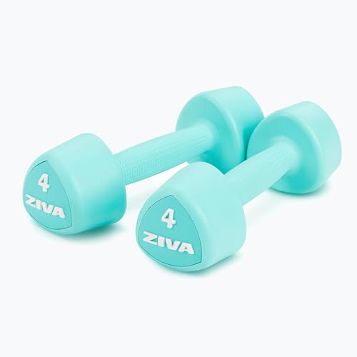 ZIVA Chic RPU Tribell Dumbbell Pairs - Hard Wearing Rubber
