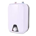 Tankless Electric Water Heater, 110V 1500W 8L/2.11gal Kitchen Household Electrical Mini Instant Hot Water Heater 55?-70? On Demand Under Sink Water Heater W/IPX4 Water-Proof Level for Home Kitchen