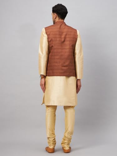 Image of VM Men's Jacket, Kurta and Pyjama Set