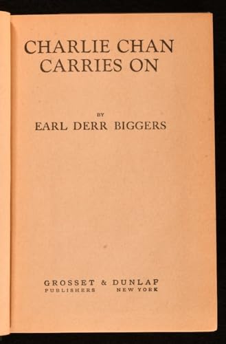 Charlie Chan's Caravan B00086LQG8 Book Cover