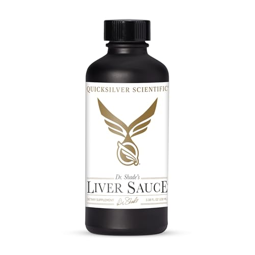 Quicksilver Scientific Liver Sauce - Liposomal Liver Detox with DIM, Quercetin, Lipoic Acid, Milk Thistle and Dandelion Root Supplement - Supports Bile & Toxin Momentum (100 ml / 3.38 oz)