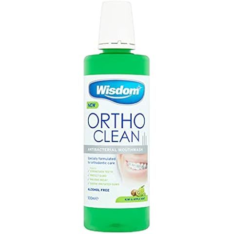 Wisdom 500ml Ortho Clean Mouthwash Pack of 3 Cover
