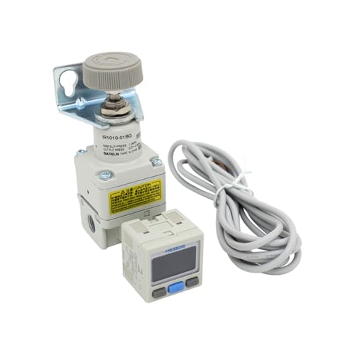Regulador de precisión IR1020-01BG con manómetro digital para evitar caídas de presión 7